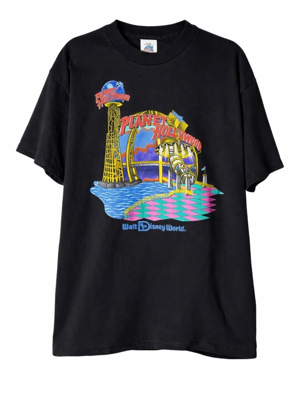 Vintage Planet Hollywood Disney World Single Stitch USA Tee 90s XL